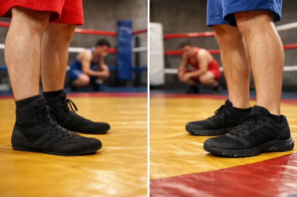 Борцовки или кроссовки: в какой обуви лучше тренироваться